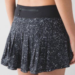 Lululemon Circuit Breaker Black Skirt Size 6 Tall